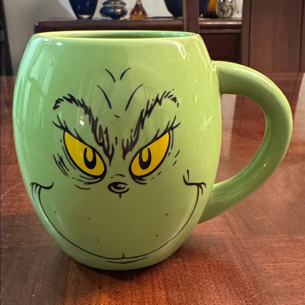 Grinch Feeling Green Grinch Mug Cup Dr Seuss Merry Christmas Cindy Lou Max